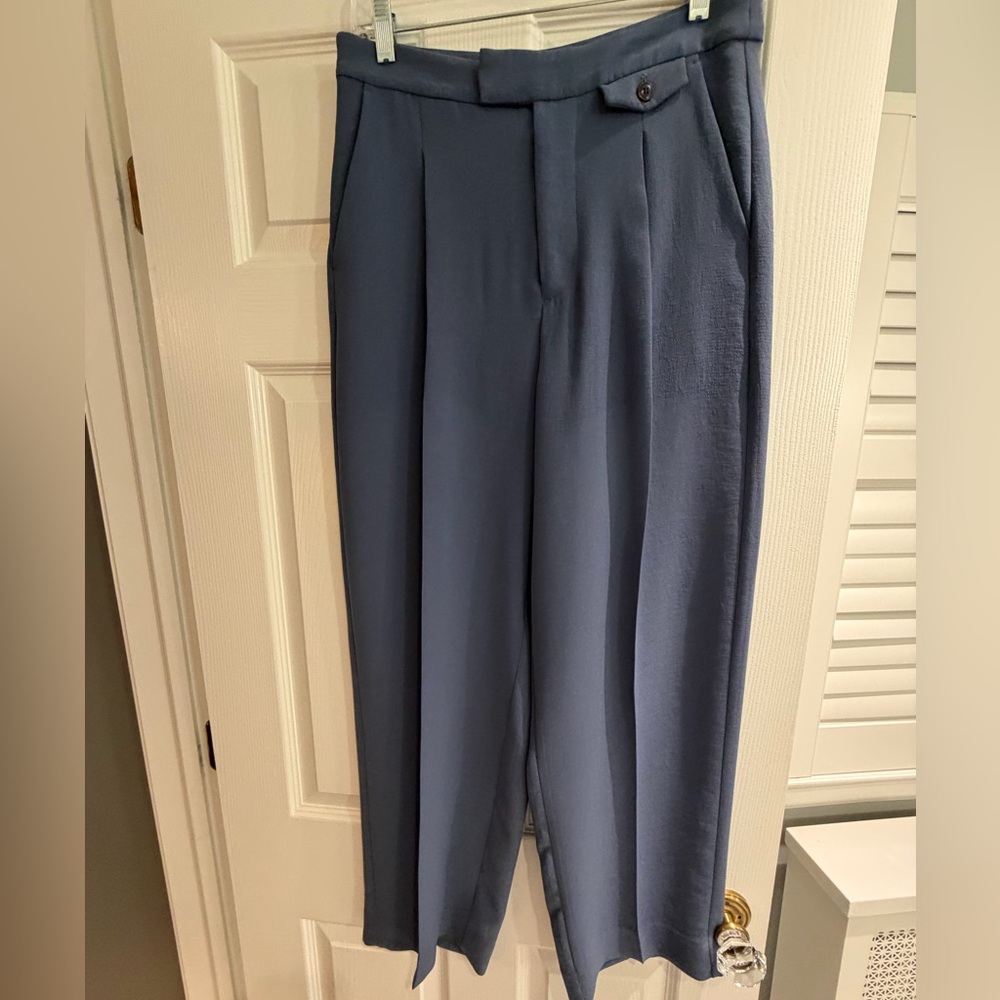 Madewell steel blue dress pants